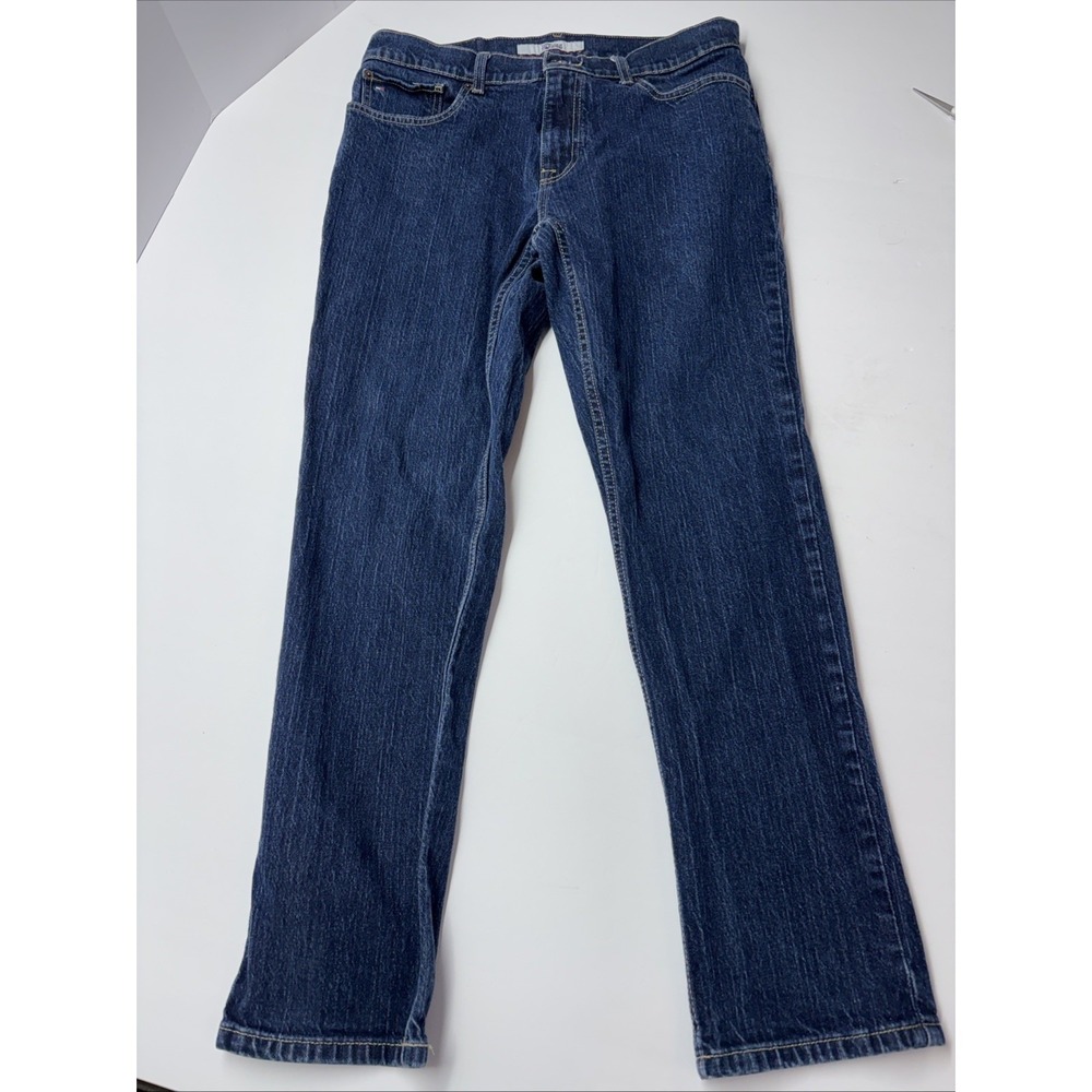 Tommy Hilfiger Denim Men Slim Fit Dark Wash Jeans Size 33x30